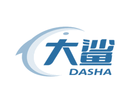 大鲨 第18类皮革箱包商标图样