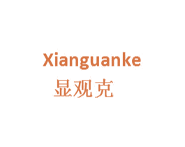 显观克 第9类科学仪器商标图样