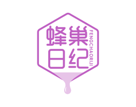 蜂巢日纪 第30类小食配料商标图样