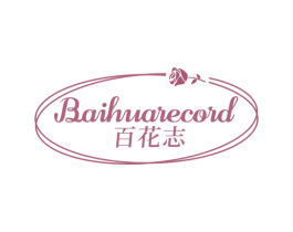 BAIHUARECORD 百花志 第3类化妆品商标图样