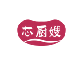 芯厨嫂 第30类小食配料商标图样