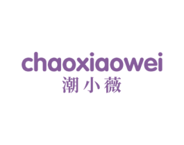 潮小薇 第25类服装鞋帽商标图样