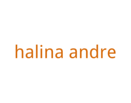 HALINA ANDRE 第3类化妆品商标图样