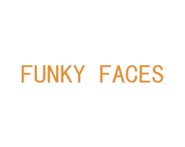FUNKY FACES 第3类化妆品商标图样