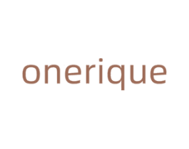 ONERIQUE 第3类化妆品商标图样