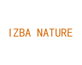 IZBA NATURE 第3类化妆品商标图样