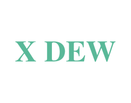 X DEW 第3类化妆品商标图样
