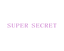 SUPER SECRET 第3类化妆品商标图样