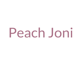 PEACH JONI 第25类服装鞋帽商标图样