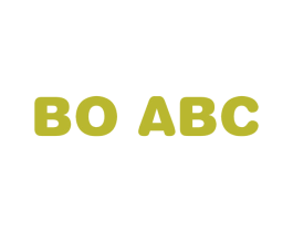 BO ABC 第25类服装鞋帽商标图样