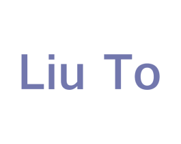 LIU TO 第25类服装鞋帽商标图样