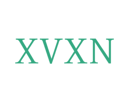 XVXN 第25类服装鞋帽商标图样