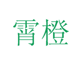 霄橙 第41类教育娱乐商标图样