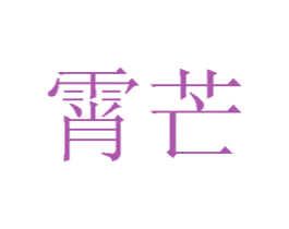 霄芒 第35类广告贸易商标图样