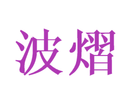 波熠 第25类服装鞋帽商标图样