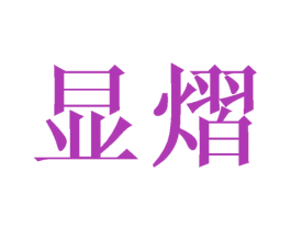 显熠 第25类服装鞋帽商标图样