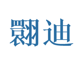翾迪 第25类服装鞋帽商标图样