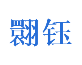 翾钰 第25类服装鞋帽商标图样