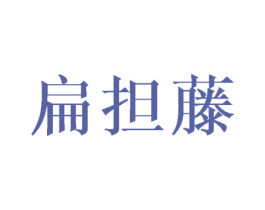 扁担藤 第25类服装鞋帽商标图样