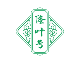 隆叶号 第30类小食配料商标图样