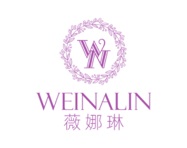 薇娜琳  WN 第25类服装鞋帽商标图样