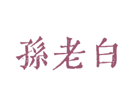 孙老白 第30类小食配料商标图样