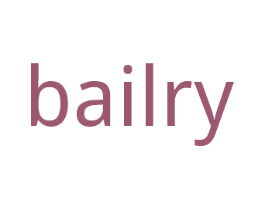 BAILRY 第5类医药商标图样