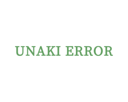 UNAKI ERROR 第25类服装鞋帽商标图样