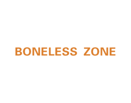 BONELESS ZONE 第25类服装鞋帽商标图样