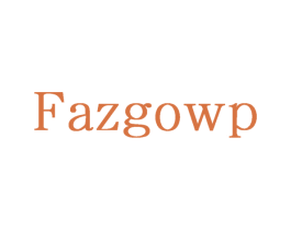 FAZGOWP 第35类广告贸易商标图样