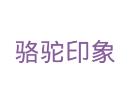 骆驼印象 第6类五金金属商标图样