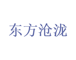 东方沧泷 第35类广告贸易商标图样