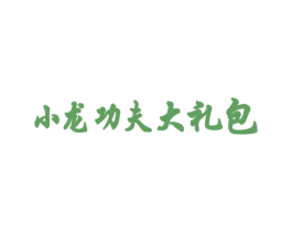 小龙功夫大礼包 第35类广告贸易商标图样