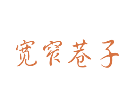 宽窄巷子 第25类服装鞋帽商标图样