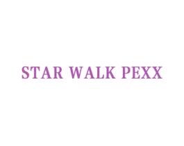 STAR WALK PEXX 第25类服装鞋帽商标图样