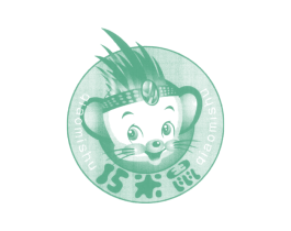 巧米鼠 第25类服装鞋帽商标图样