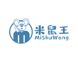 米鼠王 第25类服装鞋帽商标图样