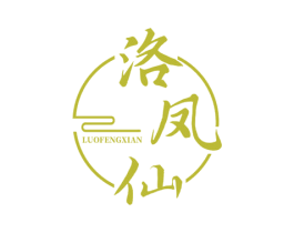 洛凤仙 第33类酒商标图样