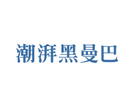 潮湃黑曼巴 第25类服装鞋帽商标图样