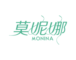 莫妮娜 第24类布料床单商标图样