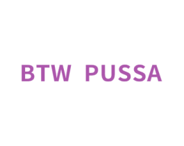 BTW PUSSA 第25类服装鞋帽商标图样