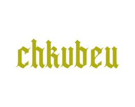 CHKVBEU 第25类服装鞋帽商标图样