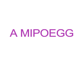 A MIPOEGG 第25类服装鞋帽商标图样