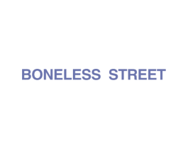 BONELESS STREET 第25类服装鞋帽商标图样