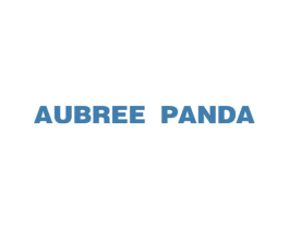 AUBREE PANDA 第25类服装鞋帽商标图样