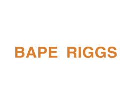 BAPE RIGGS 第25类服装鞋帽商标图样