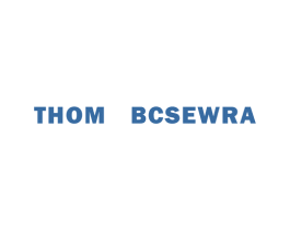 THOM BCSEWRA 第25类服装鞋帽商标图样