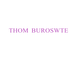 THOM BUROSWTE 第25类服装鞋帽商标图样