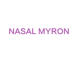 NASAL MYRON 第25类服装鞋帽商标图样