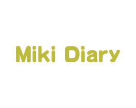 MIKI DIARY 第25类服装鞋帽商标图样